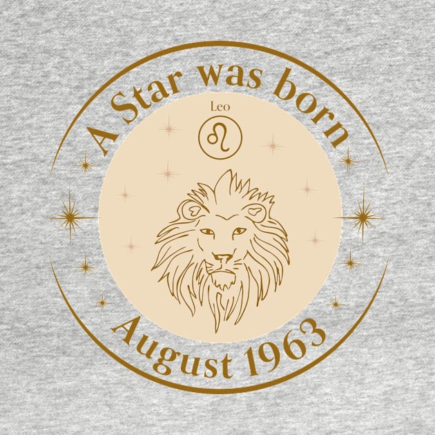 Birthday T-Shirt - Zodiac Leo by Lemonflowerlove